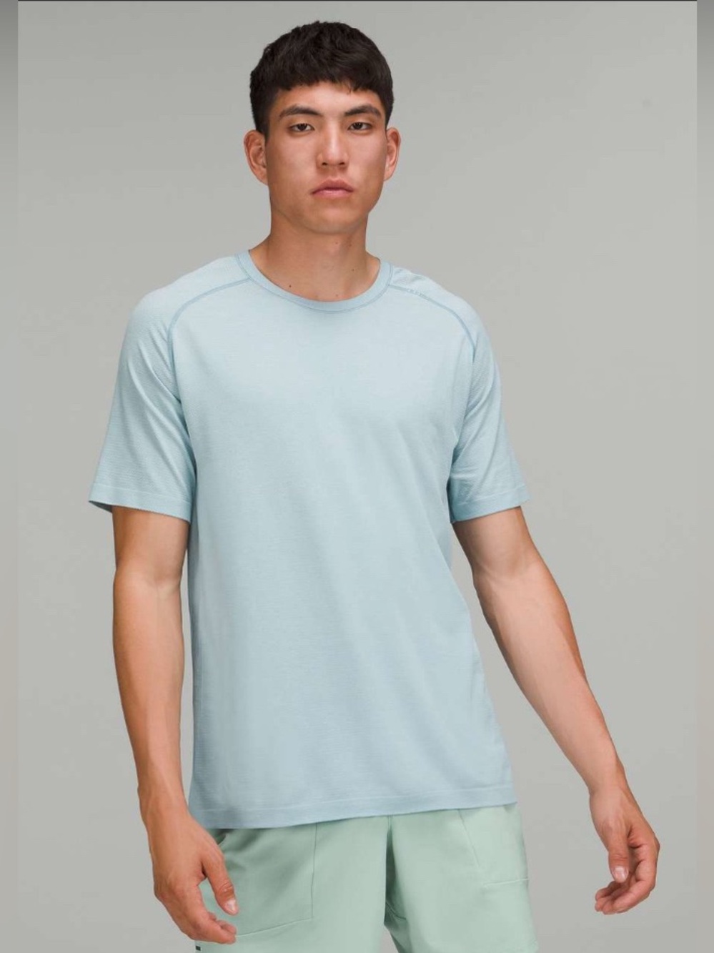 Lululemon Metal Vent Tech Short Sleeve Shirt 2.0 Breeze Blue mens XXL NWTs!